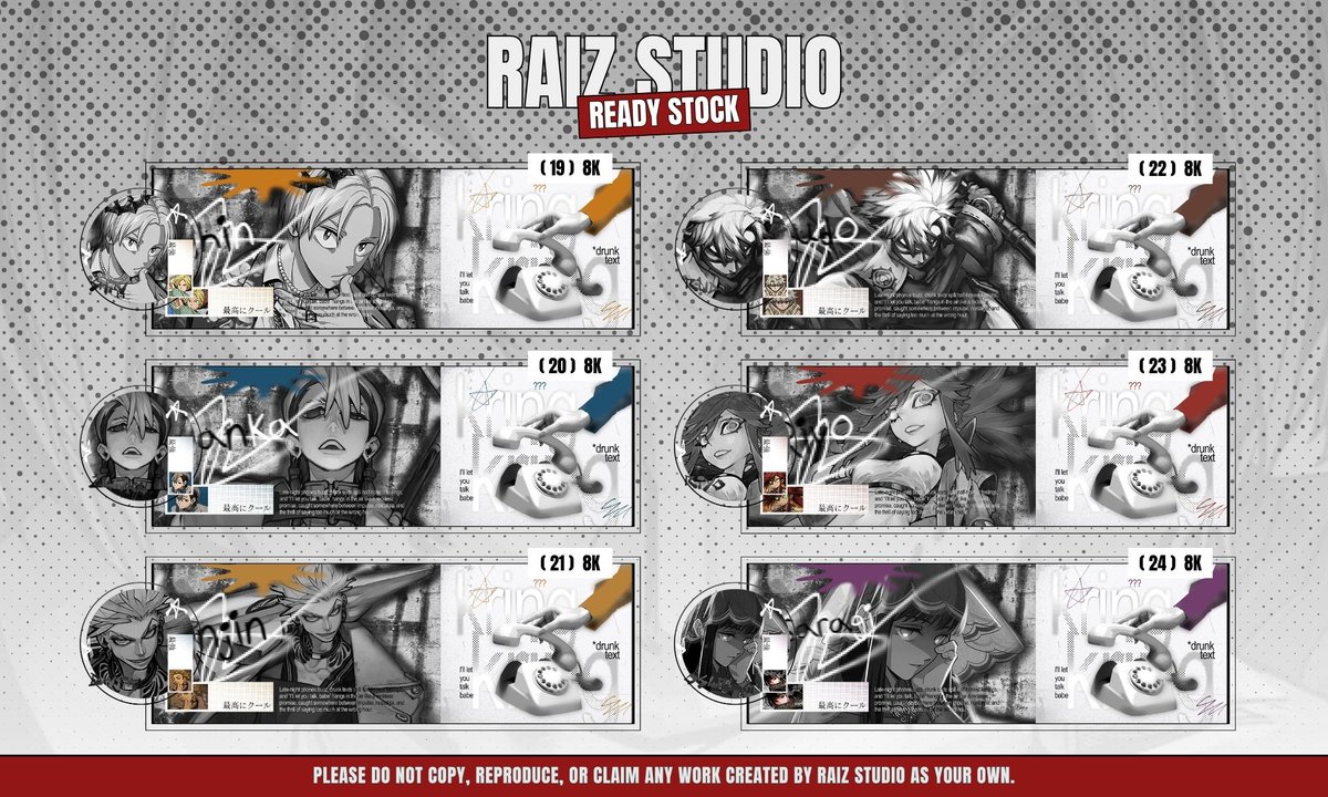 demcni's tweet image. #zonauang help rt/repost, thank you!

hi, pals. i have 36 ready layout anime/2d AoD WuWa, gg &amp;amp; bg spesial 2.2 with 2k off, now ready for you to claim. pick your favorite! 😎🔥

(24/36)