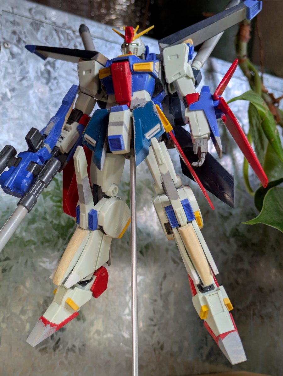 Matmat825's tweet image. 改造プランで進捗をチェック。オレンジ○のところが仕掛かり中。 #HGUCZZ_mat