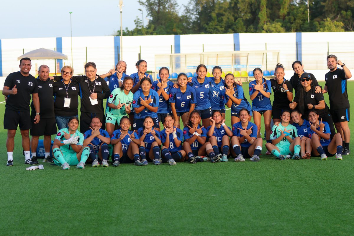 ✅ 3/3: Misión Cumplida 🇸🇻⚽️

#LaSelecta #Sub17Femenino #ElSalvador
