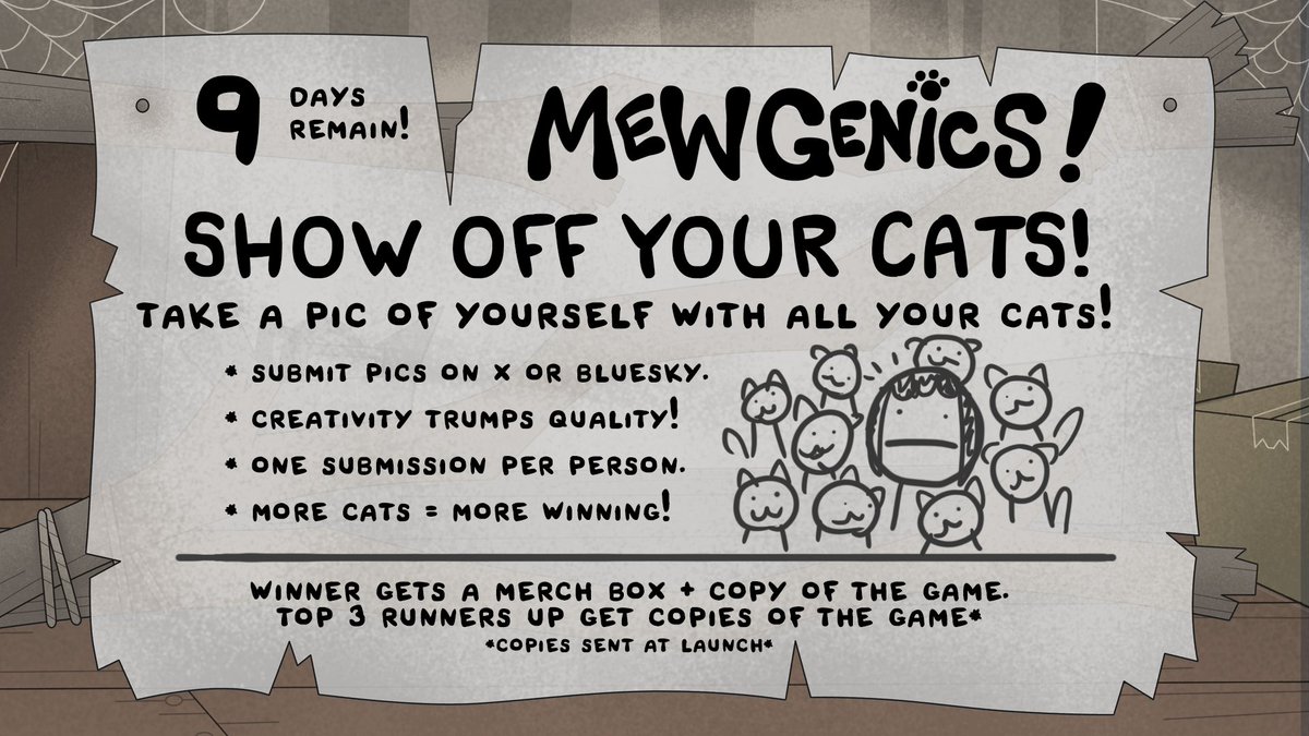 edmundmcmillen's tweet image. 9 days to go! new contest is live! take and post pics with as many cats as possible! winner announced live tomorrow here &amp;gt; youtube.com/watch?v=qdxaGz… GO GO GO!