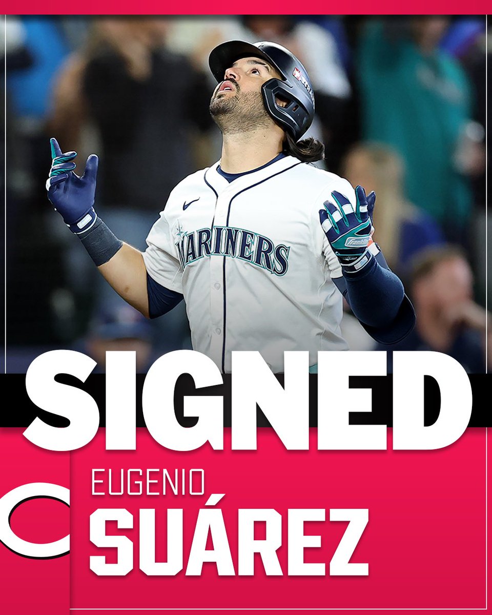 Eugenio Suárez and the Reds are reportedly in agreement on a one-year contract.