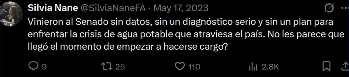 MartinFitz23506's tweet image. HIPOCRESÍA CHAMPAGNE: Hoy le toca a @SilviaNaneFA . Hacía mucho ruido por otros años, pero hoy está callada. Estará de siesta? Explicame Silvia, cómo es el tema de abrir la canilla y de que salga marrón? No importa a quién se vota?