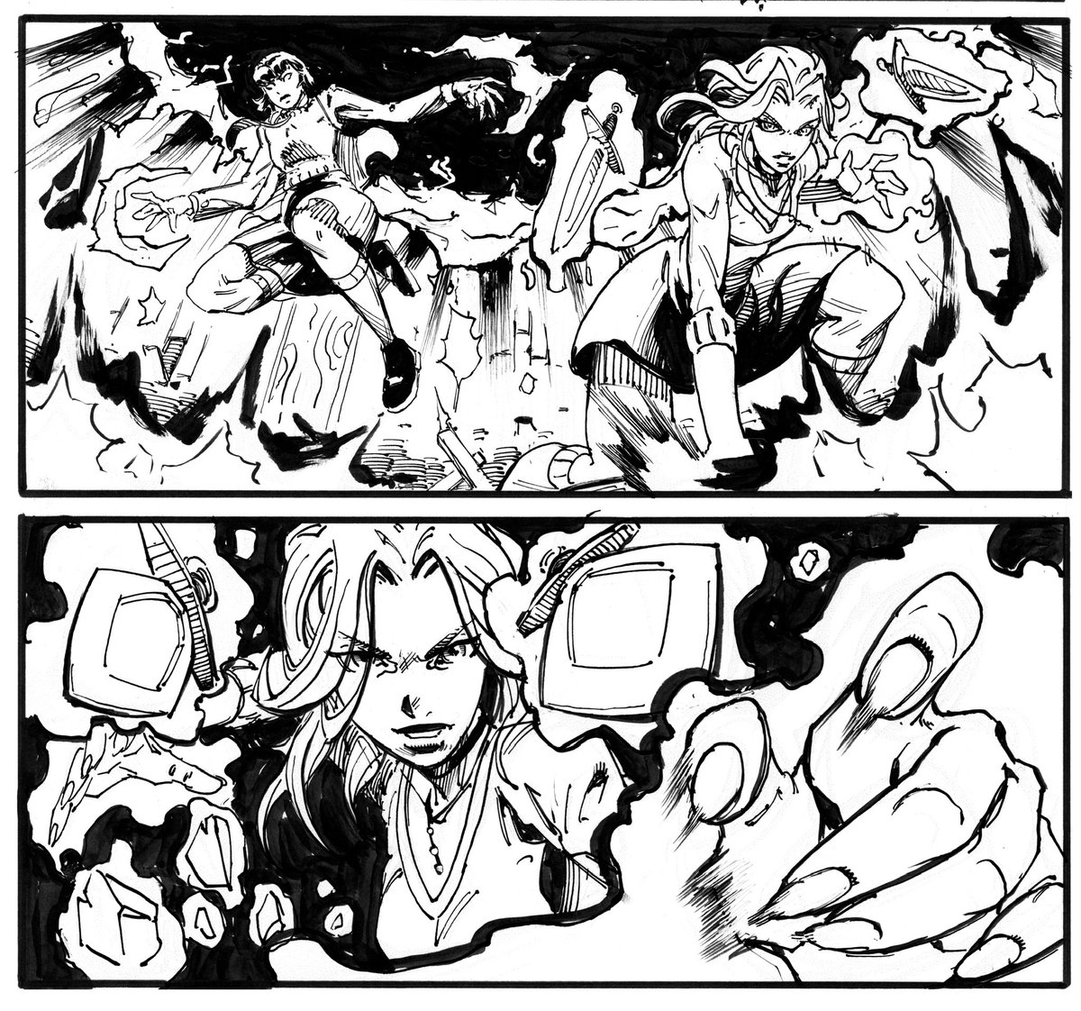 Been practicing a lot with a nib lately!