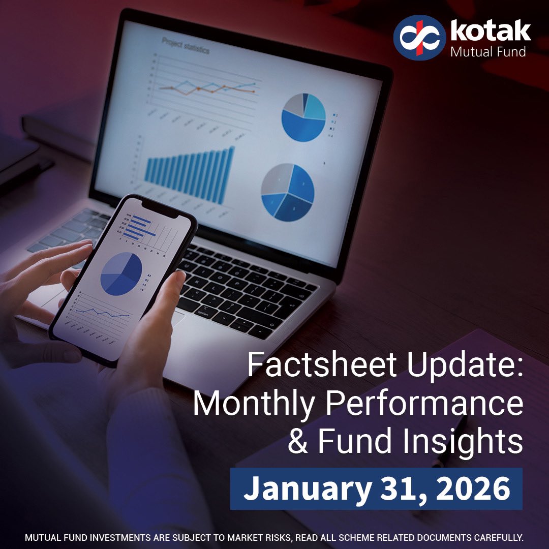 KotakMF's tweet photo. Explore the latest Fund Factsheet for updated insights, performance trends and portfolio highlights.
Stay informed. Stay ahead.
Click Here: https://t.co/PH9RnpCGfT
#MutualFunds #Factsheet #FundFactsheet https://t.co/IXA8ZTT1nH