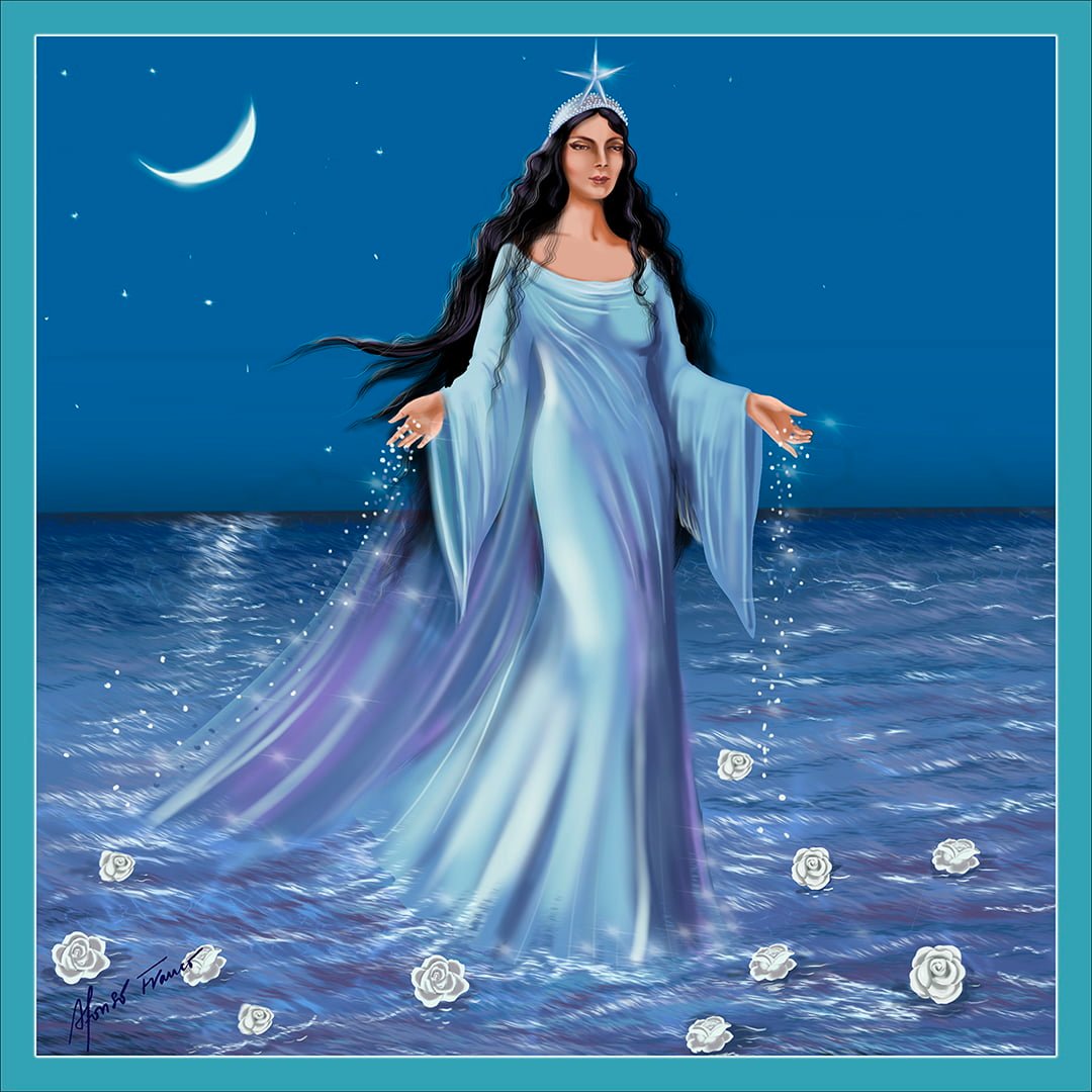 Viva a Rainha do Mar🌊💙🩵💙🩵💙