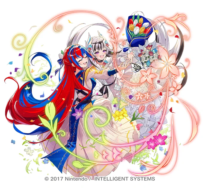 『ファイアーエムブレムヒーローズ』にて 「双愛の竜姉妹 ヴェイル」を担当させていただきました。 FEH9周年おめでとうございます #FEヒーローズ #FEHeroes