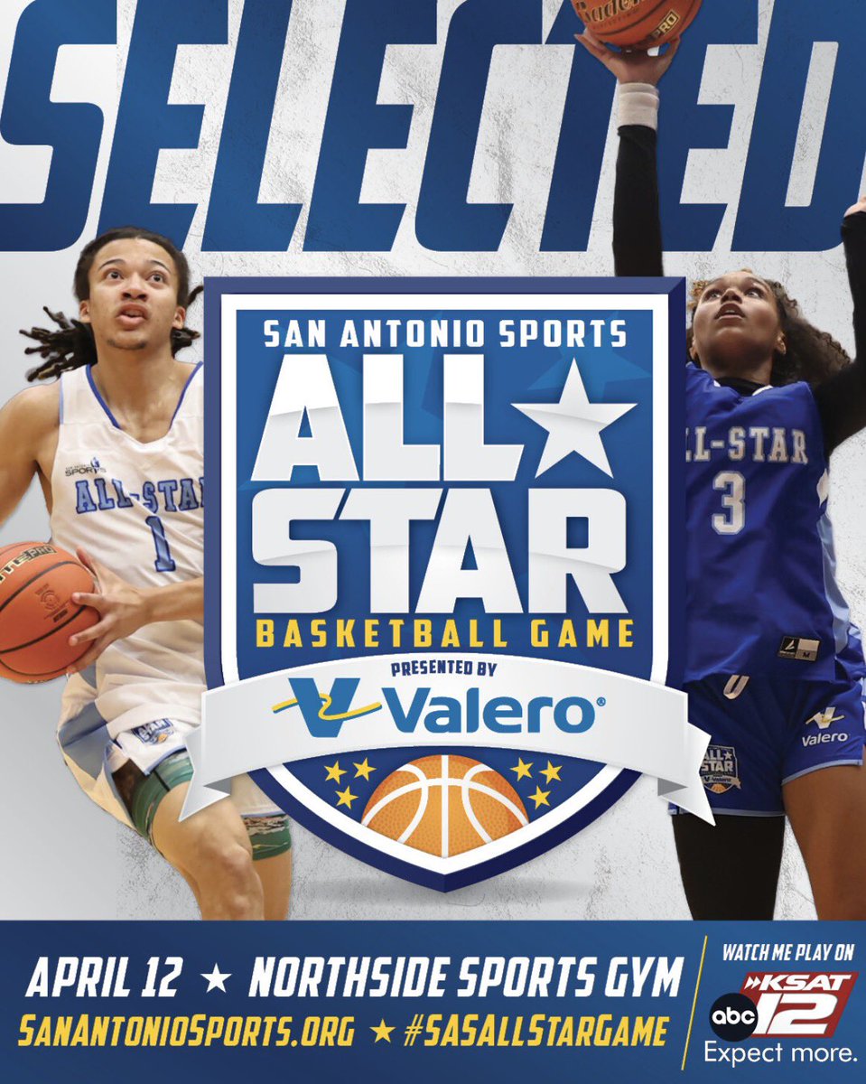 So excited to be selected to compete in the San Antonio All-Star Game!! <a href="/SA_Sports/">San Antonio Sports</a> <a href="/Coach_Israel12/">Nick Israel</a> <a href="/NavarroGirlsBB/">Navarro Girls Basketball</a>