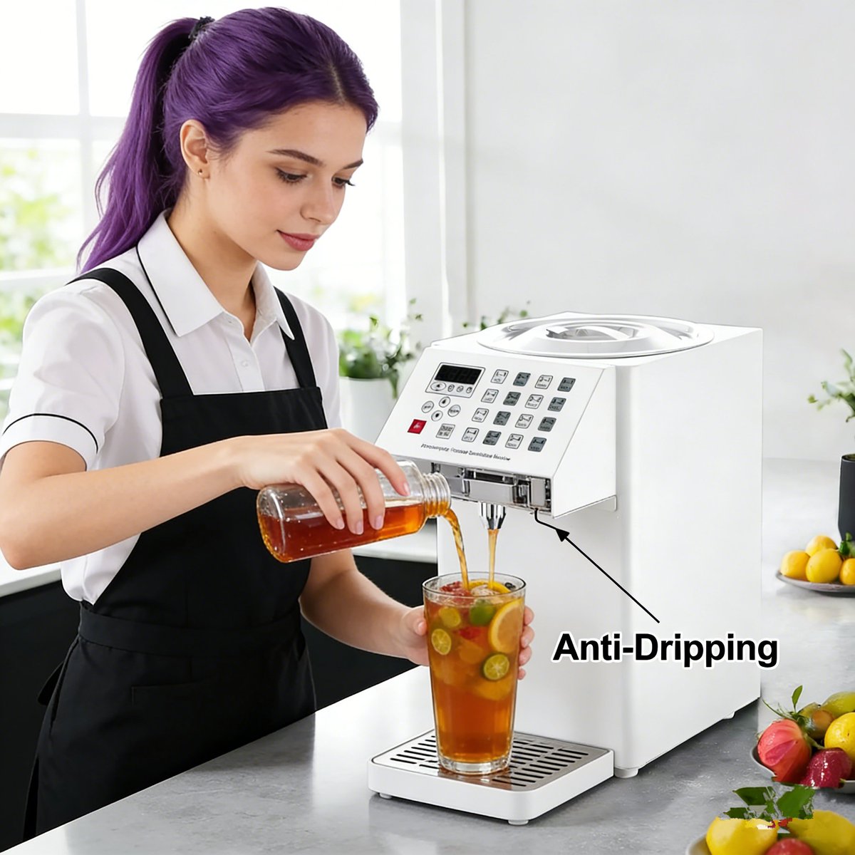 ljngl289216's tweet photo. ๐จ Bubble Tea Shop Owners | Say Goodbye to Syrup Waste and Inconsistent Flavor Still troubled by inaccurate manual sugar addition, sticky countertops, and lost customers due to inconsistent flavor? #FructoseDispenser #SyrupDispenser #BubbleTeaShopEquipment #CoffeeShopSupplies https://t.co/K9fjDc3Ada