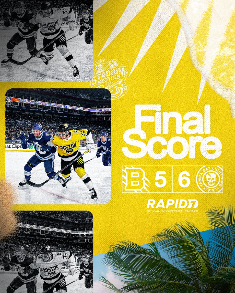 NHLBruins's tweet image. Final in the shootout.
