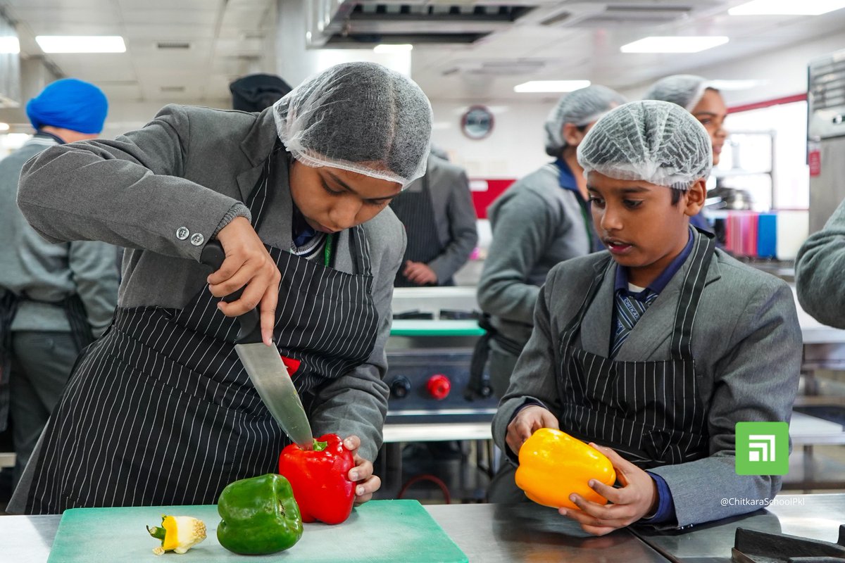Chitkara International School, Panchkula, organises the Final Round (Round 2) of the Culinary Arts Competition – “Chitkara Chefography Master,” titled “The Team Challenge,” at the Chitkara School of Culinary Arts, Chitkara University, Punjab

#CIS #Chefography #cookingmasters
