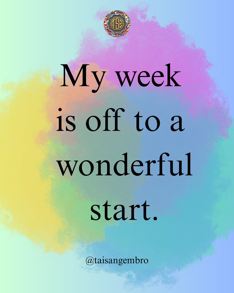 TaiSangCN's tweet photo. My week is off to a wonderful start.
Fresh energy, positive vibes, and a mindset ready to win. ✨🌱
#NewWeek #FreshStart #PositiveVibes #MotivationMonday #GoodEnergy #MindsetMatters #WeekGoals #StayInspired https://t.co/eIGHICSZCg