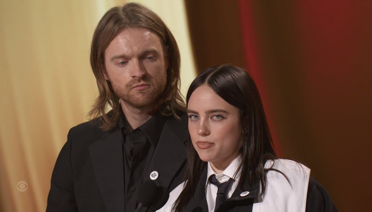 Billie Eilish, winning Song of the Year for Wildflower: "Nobody is illegal on stolen land."