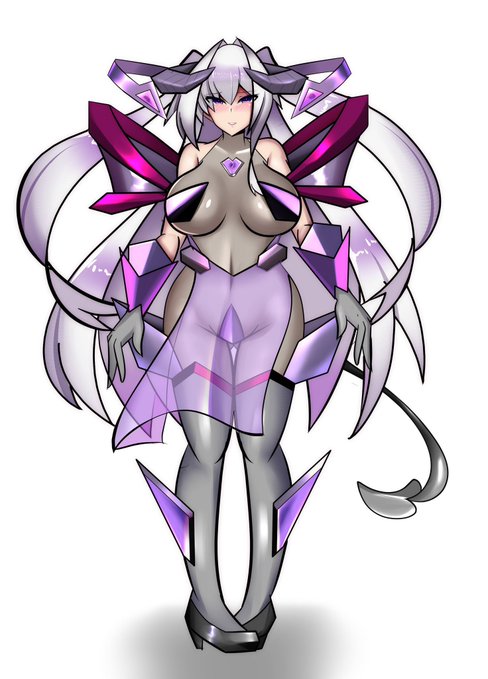 ○レヴィーア(第1形態) 正義のヒロイン『レヴェリーヴァイス』こと水無月ましろが淫魔に堕ちた姿。 優弥が行方不明になり、仲間達ともすれ違った事で彼女が一人戦う事になった可能性の成れの果てであり、本来の設定上の彼女には該当しない所謂IFの存在。