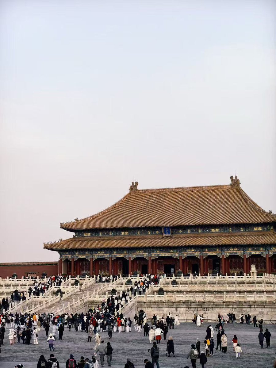Beijing Palace Museum in Winter