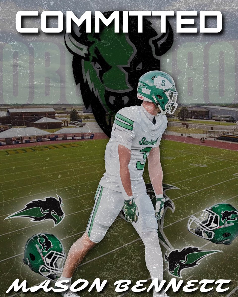 mawbenn_3's tweet photo. COMMITTED!! @OBU_Football 
@CoachEaton94 Let’s get to work !  #SpaceAndPace
 #WeComing #TheBison 🦬@thejayladd1 @lukehodginss @MartezJohnson_ @InsideTheGAC https://t.co/GklpnuSsO2