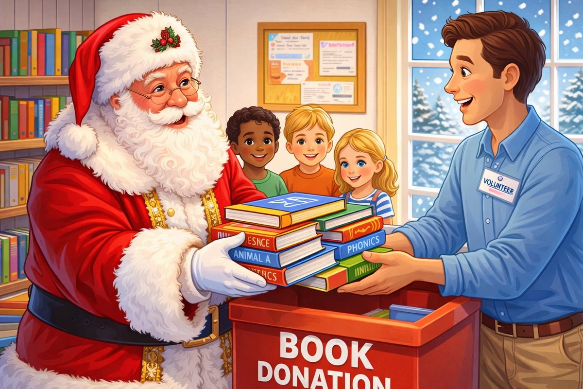 🎅📚 Spreading Joy, One Book at a Time! ❤️

This is what the spirit of giving looks like ✨
Through our Book Donation Drive, Red Sled Santa Foundation is bringing smiles, stories, and opportunities to children.
#RedSledSantaFoundation
#RedSledSanta
#HolidayJoyYearRound
#GiveBack