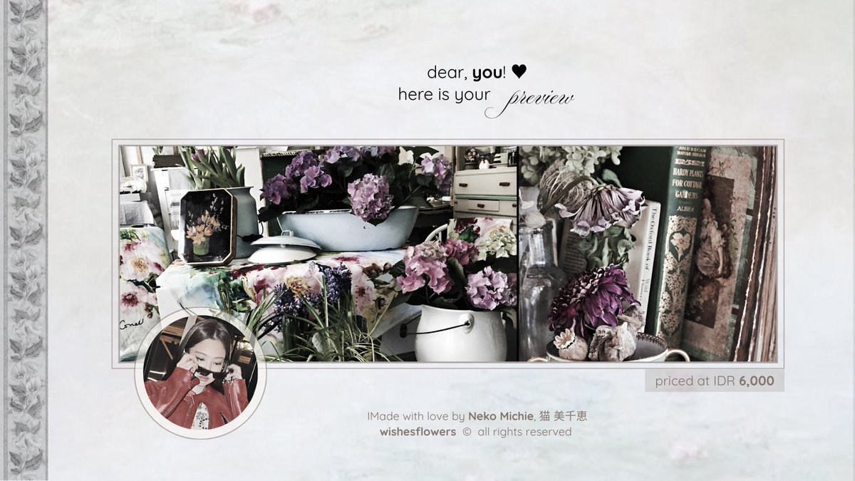 wishesflowers's tweet image. help repost? merci, amore! ❤︎

#zonauang  /  lovely morning to my beloved sweethearts. presenting to you, and you only ... (40) ready stock layout from Jennie Ruby Jane’s last updates. each priced at IDR 6,000 and available in JPNGs. knock my DM if you are interested!  🌺  ✧