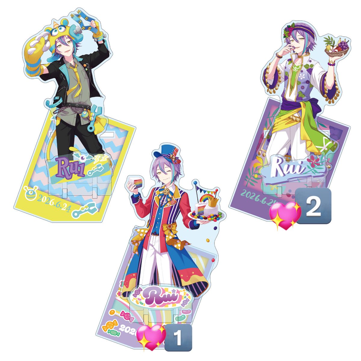 プロセカ はぴこれ 缶バッジ アクスタ アクリル色紙 譲 画像記載数