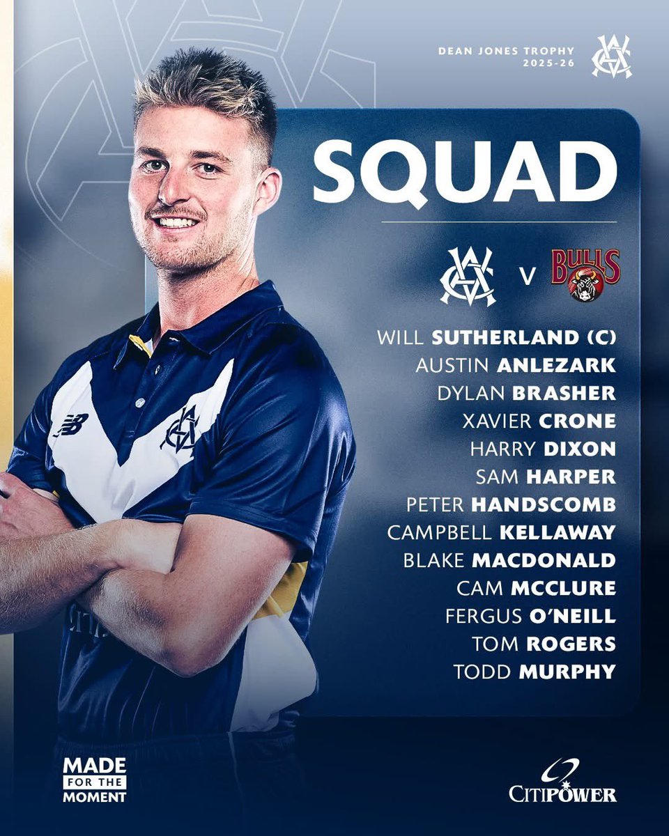 Victorian Cricket Team tweet media