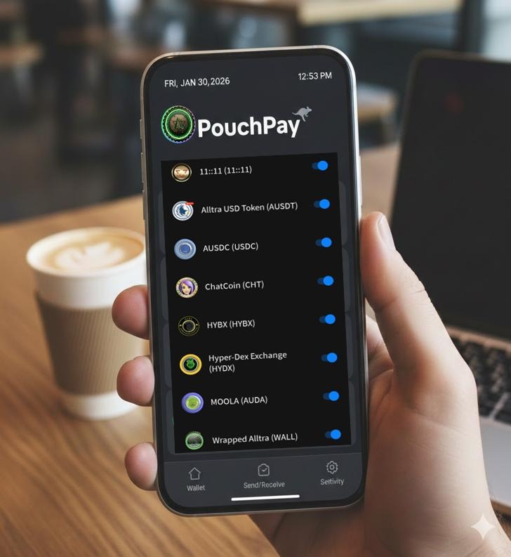 AlltraChain's tweet photo. PouchPay – Alltra’s all in one Crypto Wallet – all you need!
Download App for Android: https://t.co/aqeEEIRTMW
Download App for IOS: https://t.co/oPnxVbQyft
#ALLCoin #Alltraverses #Web3 #Crypto https://t.co/F4UiVwESrI