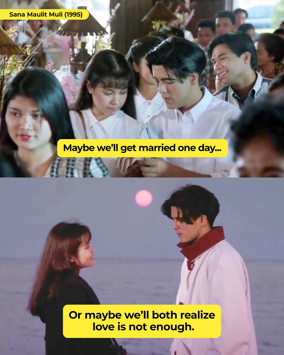 StarCinema's tweet image. Maybe our love story ends here, and that's OK 😌

#YouChangedMyLife #StartingOverAgain #SanaMaulitMuli