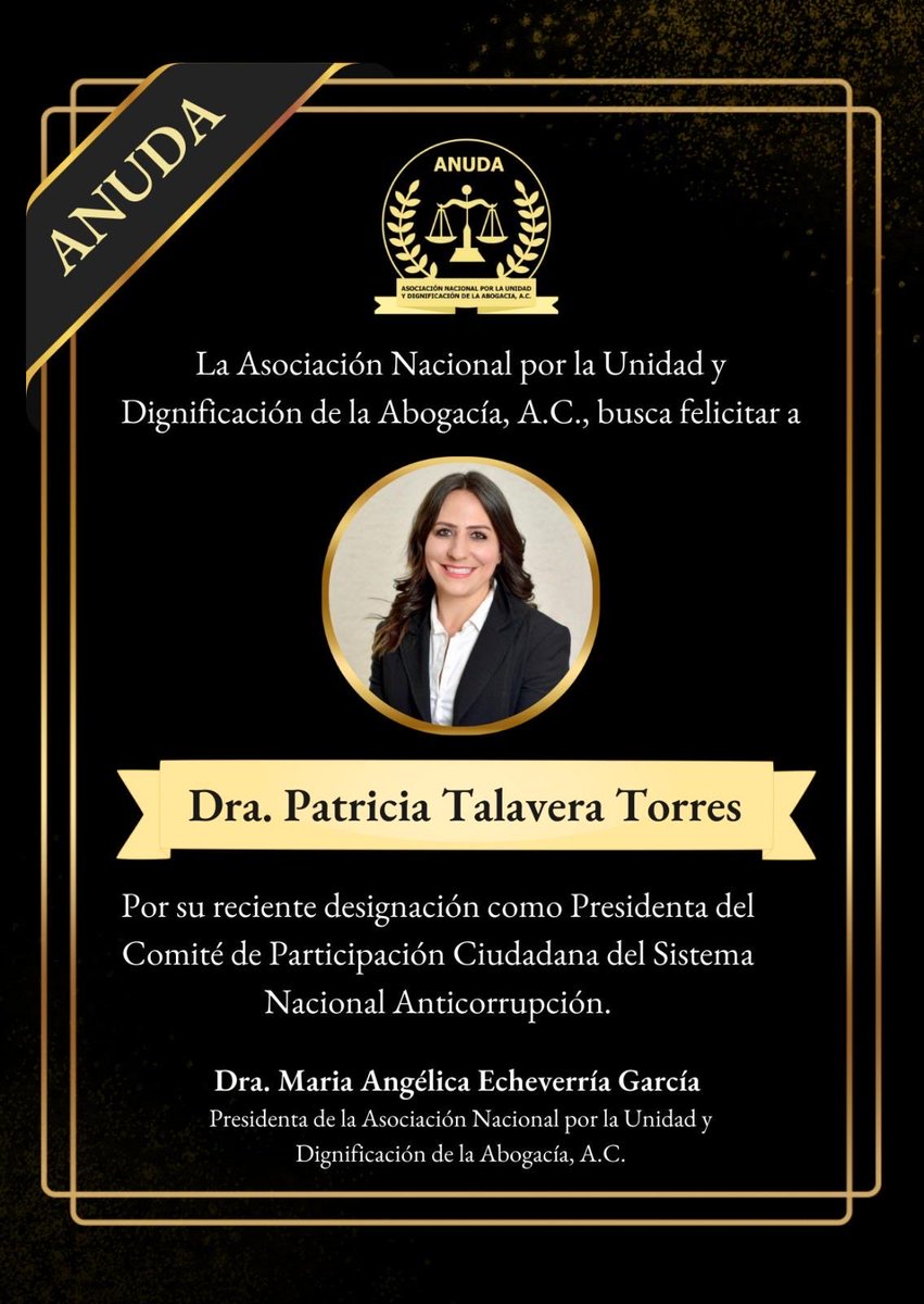 Patitalavera's tweet photo. Agradezco mucho las felicitaciones, cuenten con mi apoyo para continuar trabajando de forma colaborativa. #SNA #integridad https://t.co/HWbetkJpo5