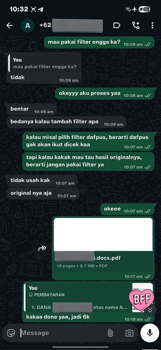 coftour's tweet image. masih ready jasa cek turnitin plagiasi/plagiarisme no repository 6k aja, free request filter yaa, wa di bioo ♡