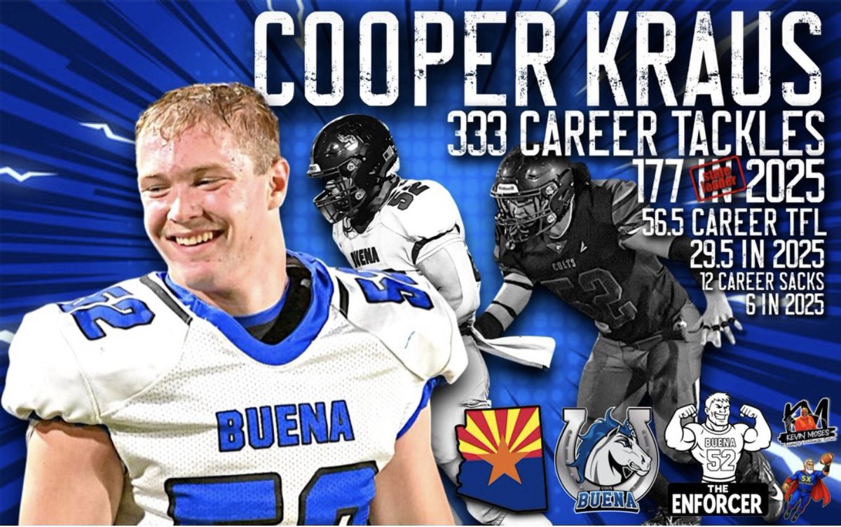 Cooper Kraus 4⭐️LB ‘26 tweet media