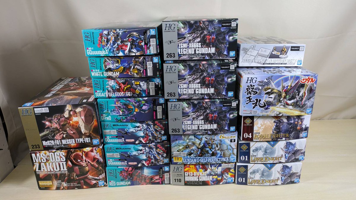 よ*ー様 ガンプラ まとめ売り 新品ガンプラ入荷いたしました！！！！！ お待たせいたしました🥰 加工