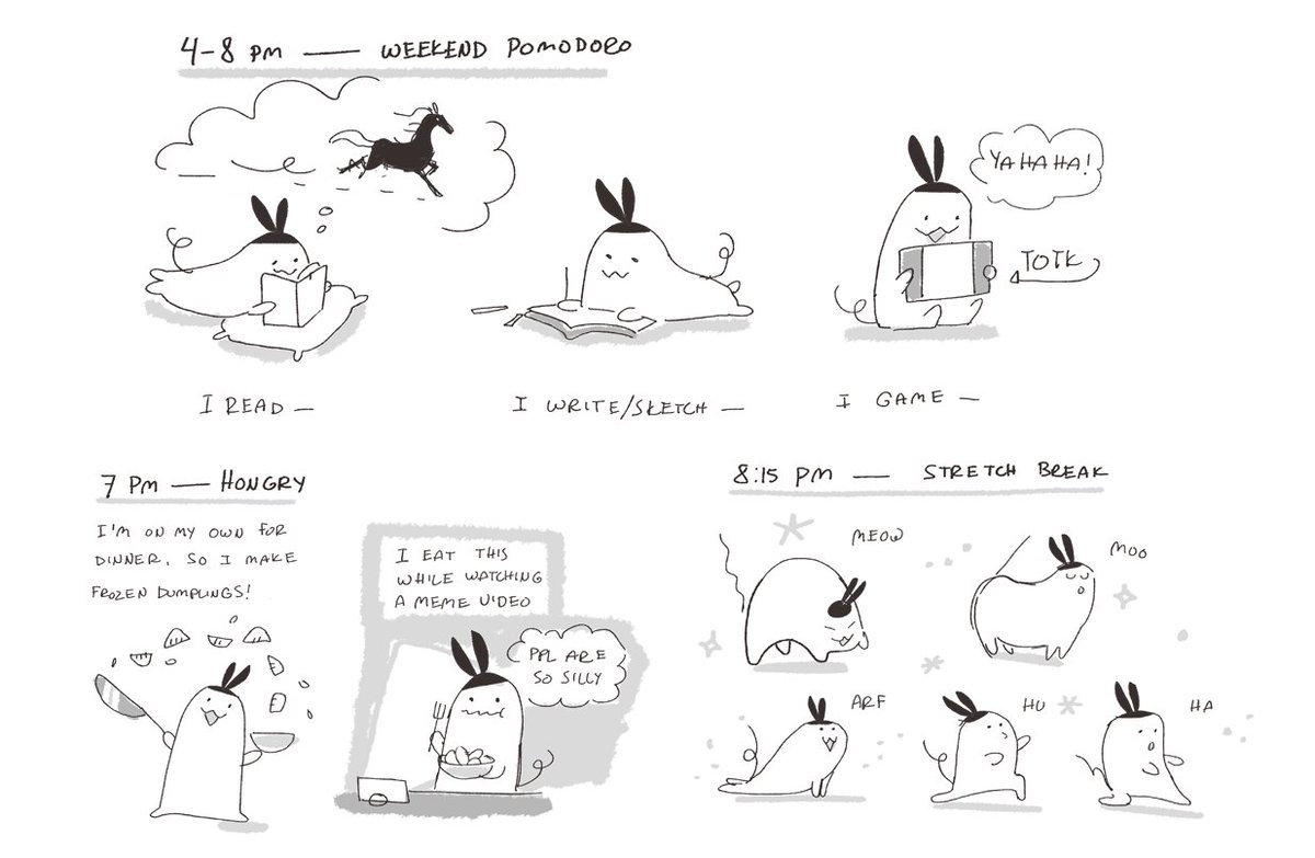 proteidaes's tweet photo. Pt 2 of hourly comics! Normal weekend activities ... reading The Black Stallion for the first time and spreading my hobbies out pomodoro style!🐎#hourlycomicsday https://t.co/8sPhZWzzxA