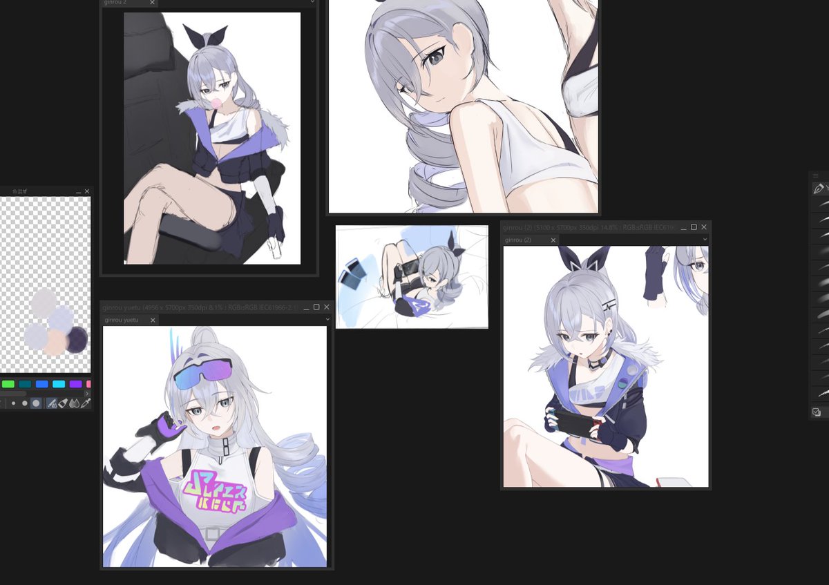 最近銀狼しか描いてない