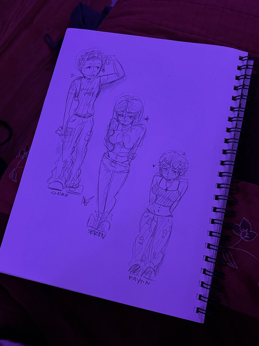 twnkinator's tweet photo. Took a break from the creepy drawings for tonight #art #sketches #friendship https://t.co/tyNgqaq1t0