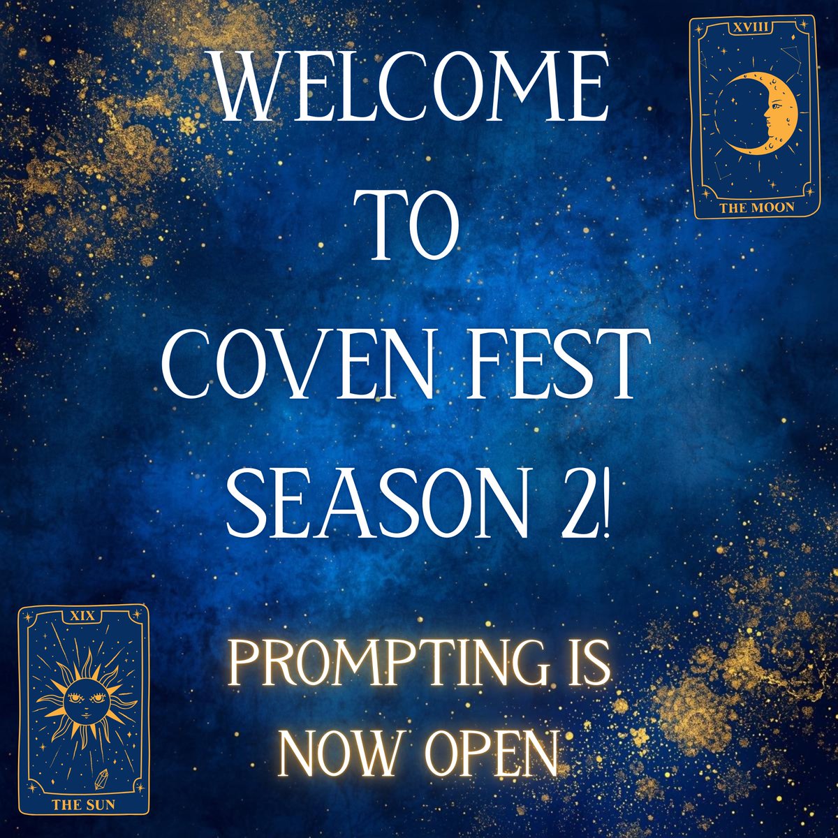 It is finally here! The long awaited season 2!

Prompting is OPEN! 

I'll update the other graphics soon, but I wanted to be able to get the ball rolling to give optimal creating period time :D 

This season we welcome HALLOWEEN as another fun theme.

archiveofourown.org/collections/Ko…