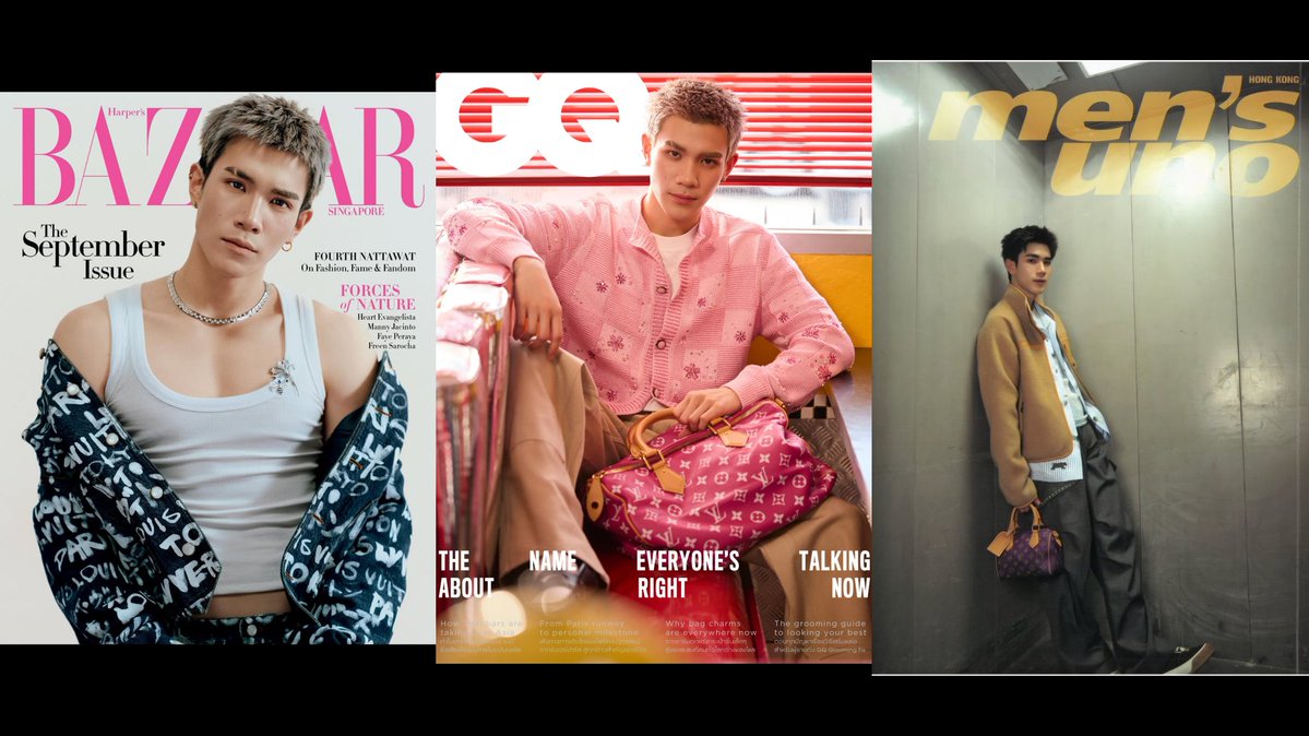 mybabebubbly's tweet image. โฟร์ท ณัฐวรรธน์ พี่โมเดลขึ้นปกเดี่ยวฉ่ำๆ วิท @LouisVuitton 🌟☺️

✅️ HarpersBazaarSG 
✅️ G thailand 
✅️ Men's uno HK

@tawattannn 
#Fourthnattawat #โฟร์ทณัฐวรรธน์