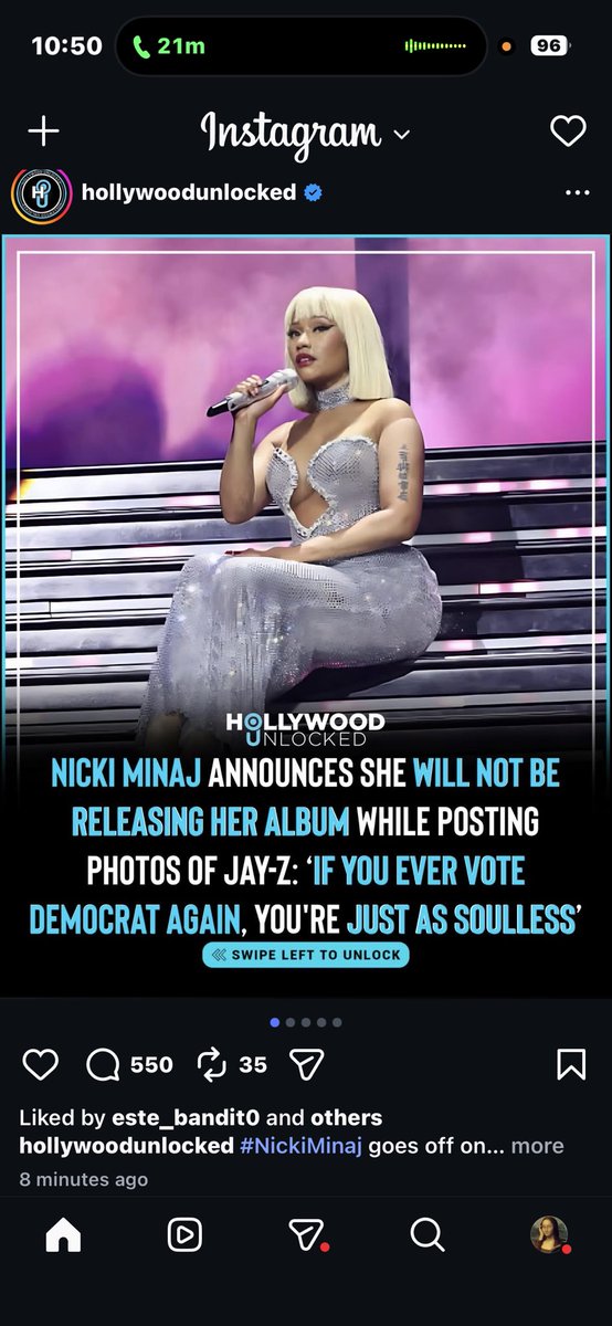 Mar1kiya's tweet photo. @NICKIMINAJ Is this true? They cappin. https://t.co/mM2F8sw4YY