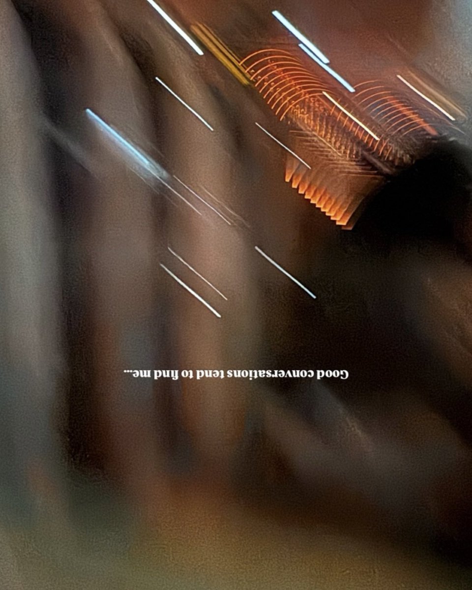 AIDAENRIQUEZ's tweet image. When conversation flows, everything else follows

#NaturalConnection
#RefinedEnergy
#InnerAlignment