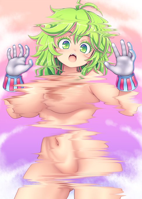 葉隠ちゃん | 茶鳥(ちゃぼ)Fantia開設 一回描いてみたかった子 髪やまつげが描き慣れなんで大～変('・∀・`) 支援サイトで高解像度版 個性解除・陰毛有無乳首クリ勃起差分が見られまぁす