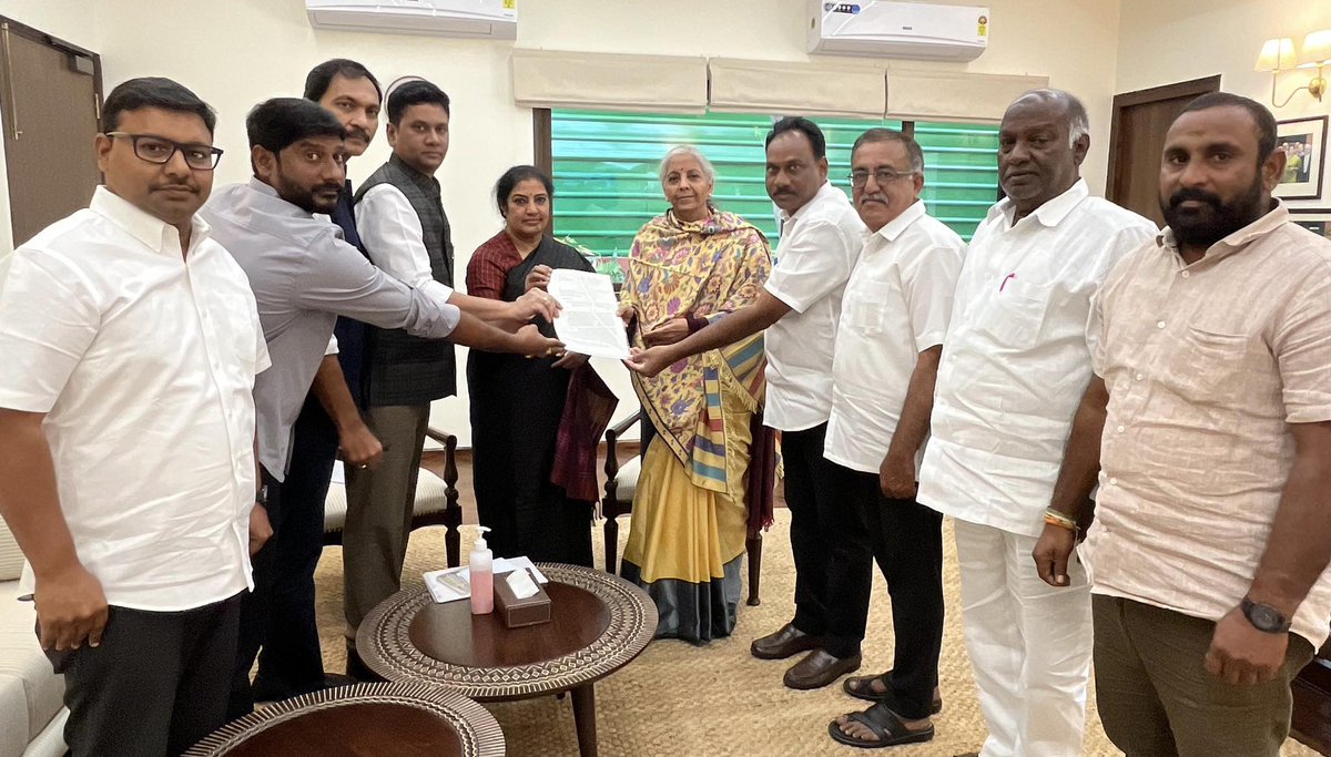 On behalf of tobacco farmers, we welcome the 18% relaxation on unmanufactured tobacco as per the Gazette notification. Heartfelt thanks to Hon’ble FM Smt. Nirmala Sitharaman Ji and Rajamahendravaram MP Smt. Daggubati Purandeswari Ji for their farmer-friendly support. 🙏