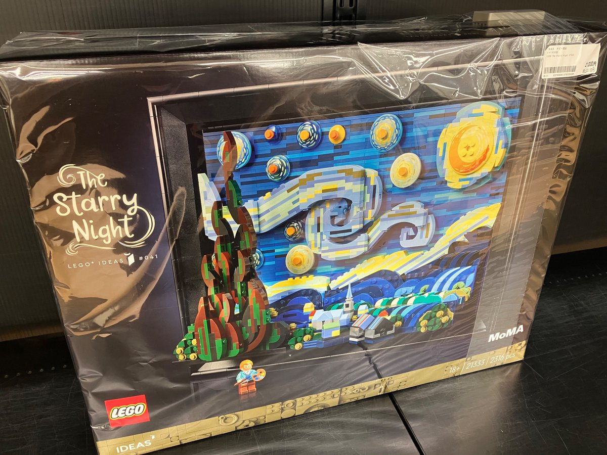 ゴッホ『星月夜』 #LEGO #レゴ #ゴッホ
