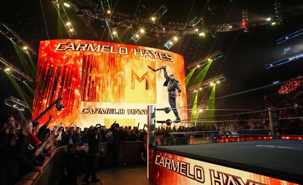 H1M. 〢 NOT @Carmelo_WWE tweet media