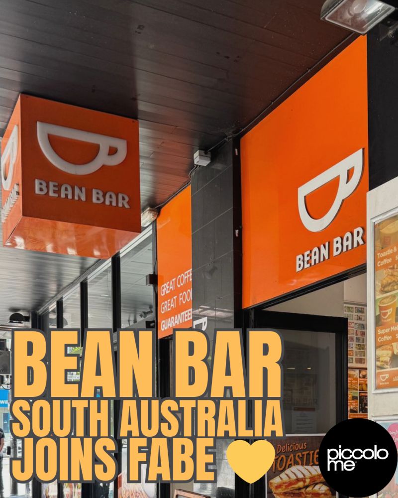 FAustraliab's tweet image. Charlie Hachem from #FABE  has announced they have officially acquired the BEAN BAR chain in South Australia.
"​For Adelaide, it’s business as usual. We are working in the background to optimise operations and roll them into the @piccolomeau network"
​
#FranchiseNewsAustralia