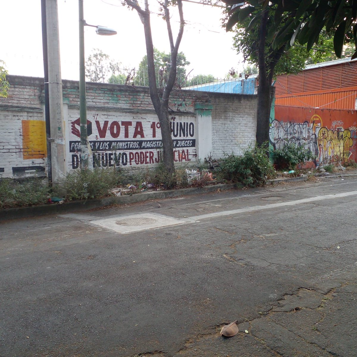 AAR_73's tweet photo. Por favor @LuisMendozaBJ  @AccionesBJ  envíen trabajadores de limpia a la calle de Giros Postales entre Calzada de Tlalpan y Certificados, colonia Postal, a limpiar la banqueta del terreno que era de Carpa Astros y que está llena de mucha basura y maleza. Gracias. https://t.co/x3N64D60KQ