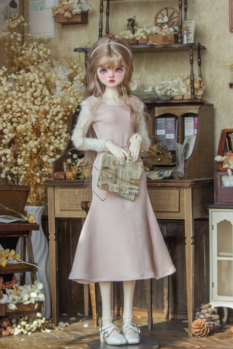 入荷情報】 DOLK SELECTより、40cm/60cmドール用ドレス『レース袖