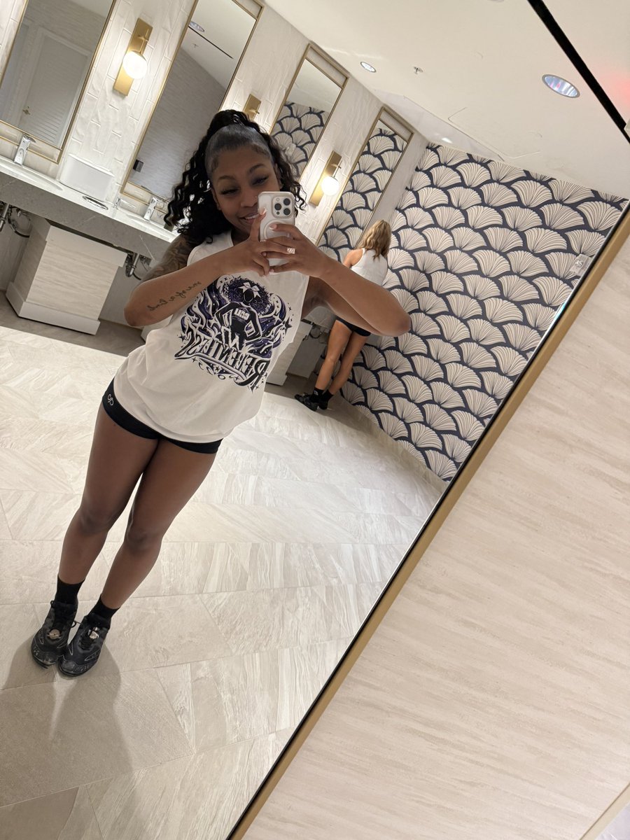 Perfect time for me to finally speak on this 😌 One of my favorite people ever ( <a href="/MarlonBiete/">marlon biete</a> ) designed this beautiful shirt last year for worlds that sparked controversy due to the design resembling a more melanated cheerleader.
