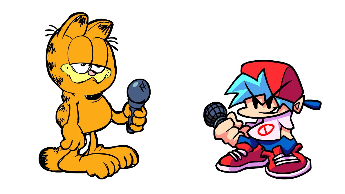 Garfield mod concept
#fnf #fridaynightfunkin #garfield #art