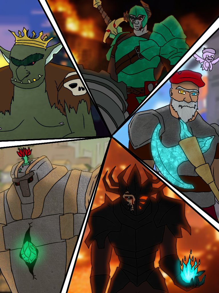 KingZarck's tweet photo. Aun no esta terminado, pero quería mostrar el avance.
Quienes deberían ser los protas:
1-Steve
2-Steve y Alex
3-Skin nueva
#OPA #Minecraft #KingCraft https://t.co/Xa1X4B58Kj