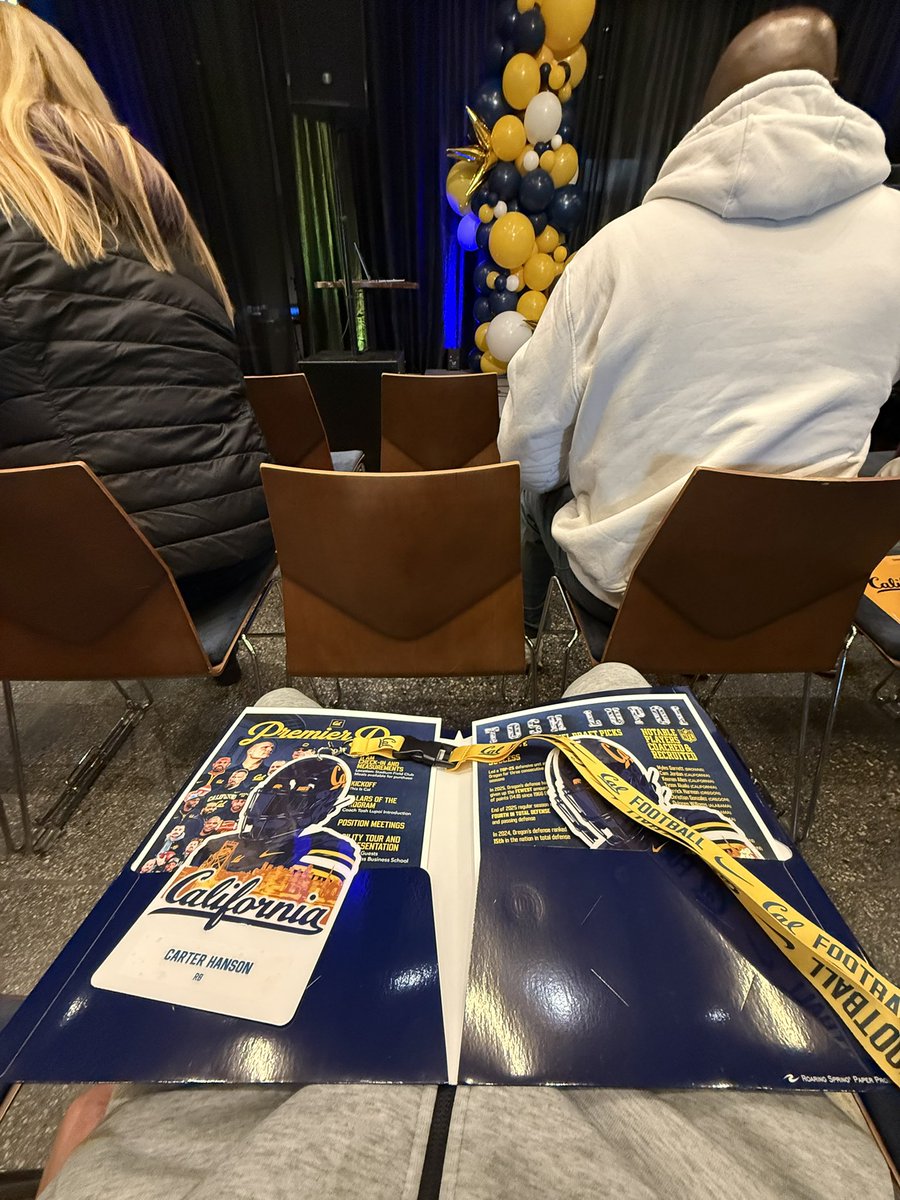 Huge shoutout to all of the Cal Berkeley coaching staff for hosting me on my first premier day!!! I had a great experience!!!
<a href="/KbTheStable/">KB</a> <a href="/R_Bolin63/">Coach Bolin</a> <a href="/king_stewartjr/">Sam</a> 
<a href="/adamgorney/">Adam Gorney</a> <a href="/GregBiggins/">Greg Biggins</a> <a href="/BrandonHuffman/">Brandon Huffman</a>