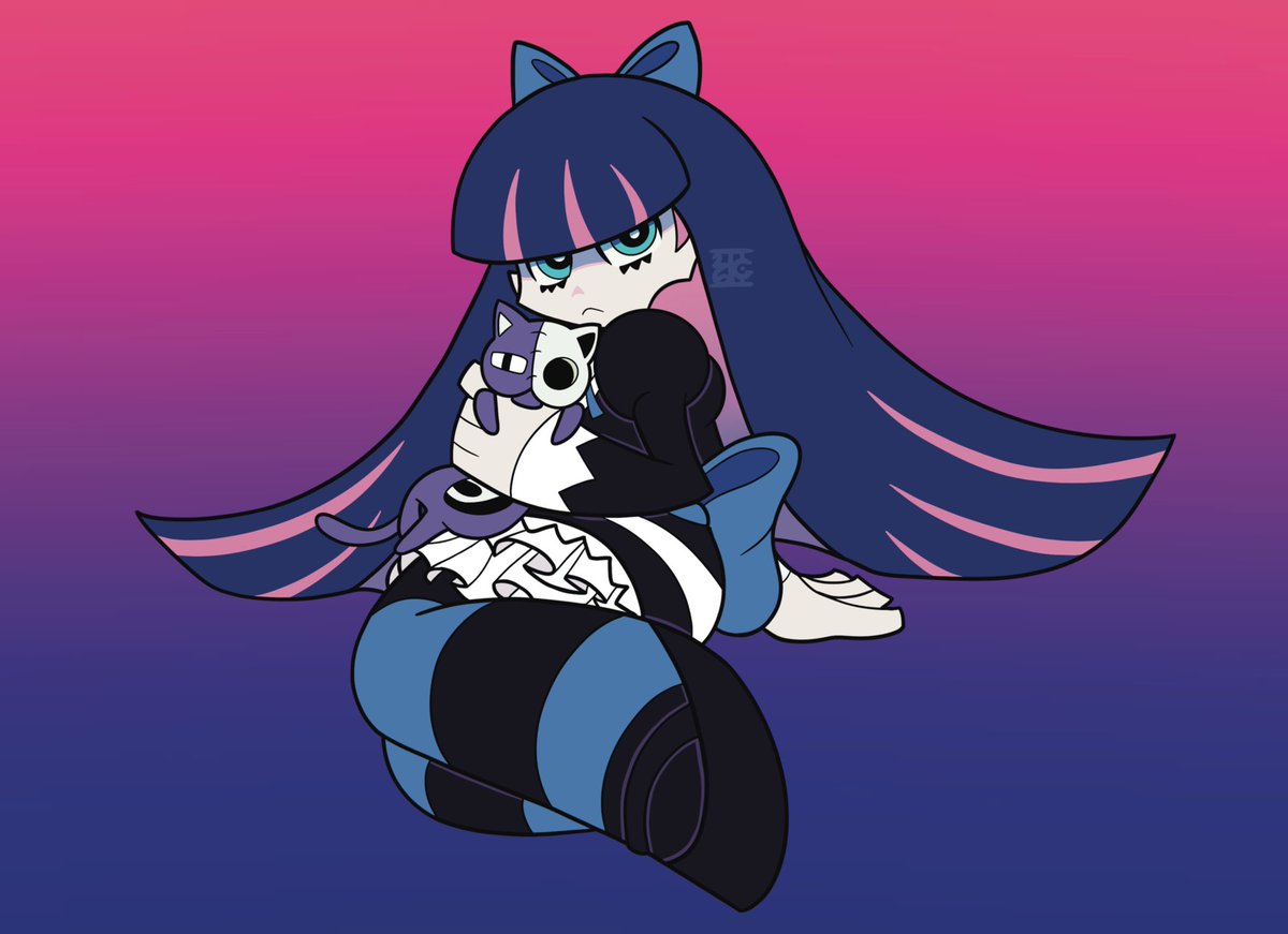 techycrystals's tweet photo. Style practice that I did awhile back when the new Panty and Stocking season came out!

#pantyandstocking #pantyandstockingwithgarterbelt #paswg #fanart #digitalart https://t.co/4WYqRLyDgP