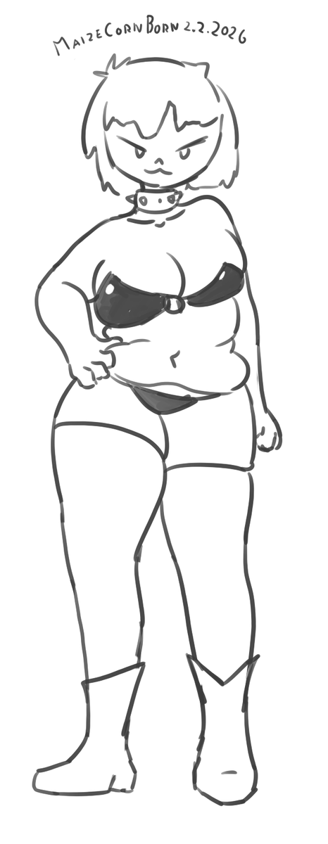 MaizeCornBorn's tweet photo. Chubby catgirl and Goth girl
#chubby #fat #thiccc https://t.co/G6GTarrBxS