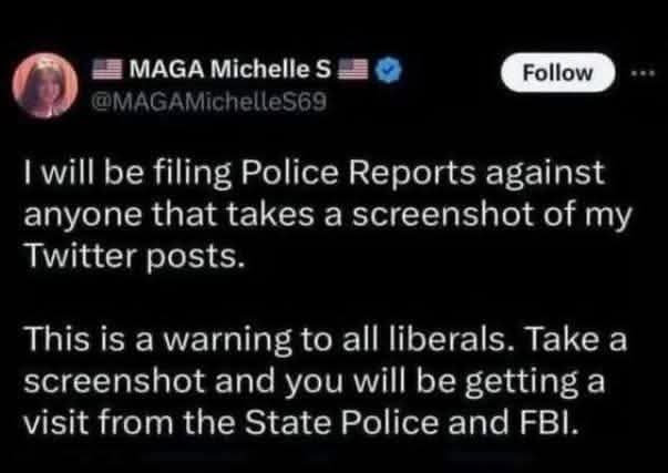El_Bastardo5000's tweet photo. @MAGAMichelleS69 @SenWarren Speaking of America hating cunts, fuck you and your lawsuits that are never going to happen. 🤣🤡🖕🫵 Choke on Donald's dick and GTFO of my country, you fucking traitorous whore. https://t.co/nPpB8e5hDD